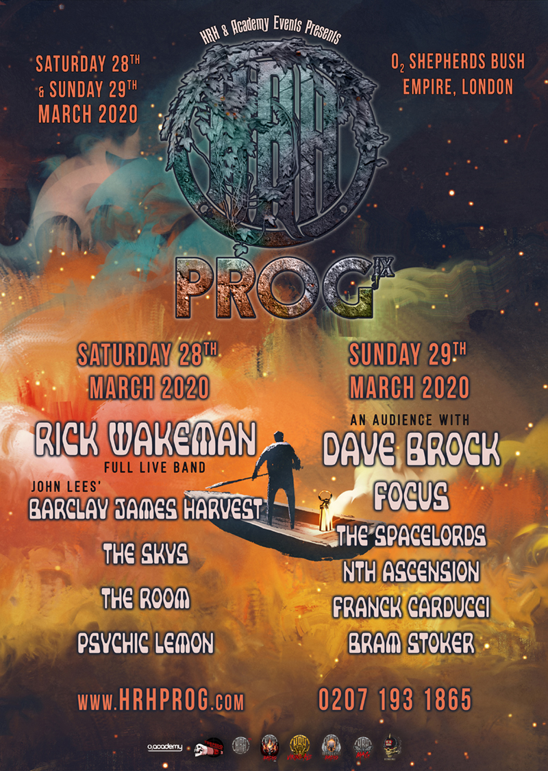 Lineup HRH Prog